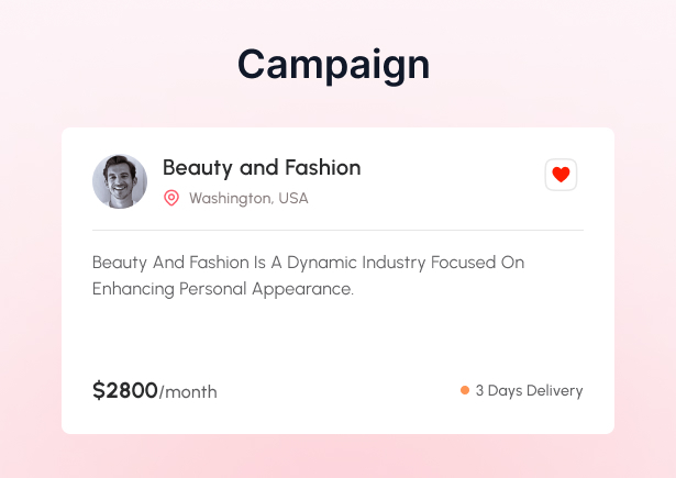Influstar - Influencer Hiring Marketplace Platform